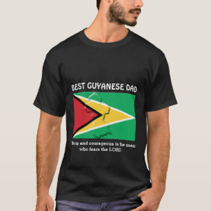 BEST GUYANESE VATER Strong Courageageagement Perso T-Shirt