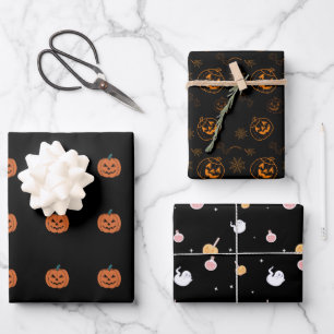 Best Halloween Geschenkpapier Set