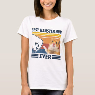 Best Hamster Mama Ever Muttertag Weihnachten T-Shirt