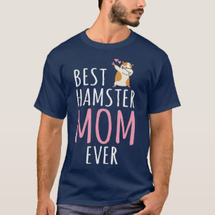 Best Hamster Mama Niedlich Hamster Eigentümer T-Shirt