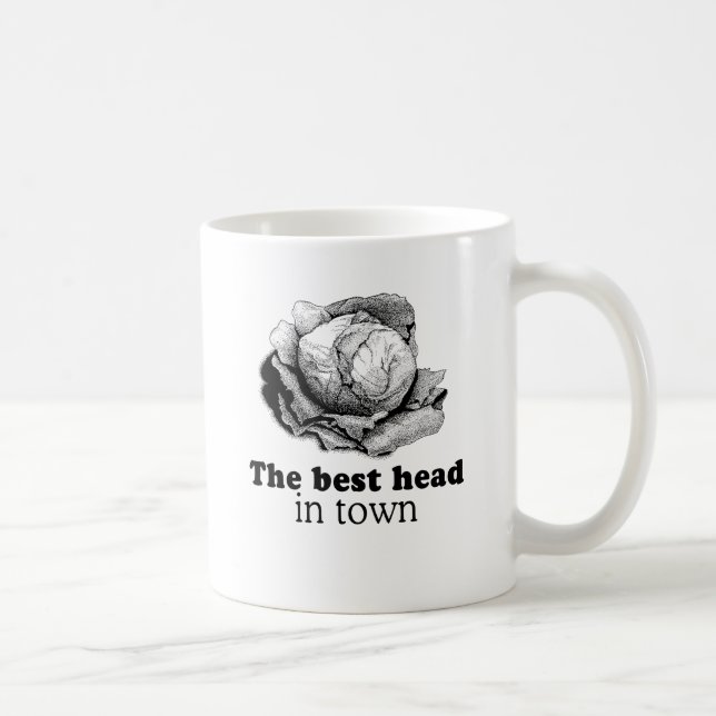 BEST HEAD IN STADT KAFFEETASSE (Rechts)