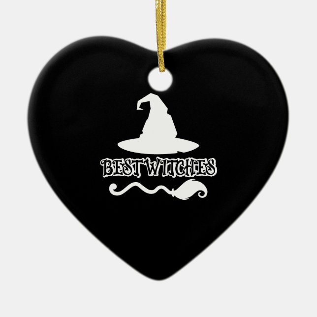 Best Hexen Funny Witch Shirt Halloween 2021 Keramik Ornament (Vorne)