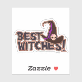 Best Hexen Halloween Pun Funny Aufkleber