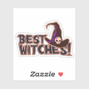 Best Hexen Halloween Pun Funny Aufkleber