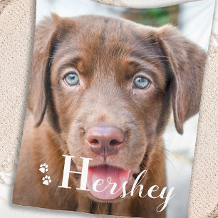 Best Hund Personalisiert Labrador Puppy Pet Foto Fleecedecke