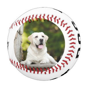 Best Hund Vater Foto Personalisiert Baseball