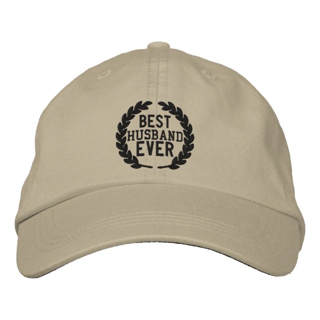Best Husband Ever All Star SuperDad Embroidery Bestickte Baseballkappe (Vorderseite)