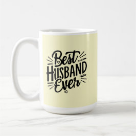 Best husband ever kaffeetasse