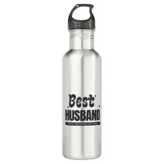 BEST HUSBAND in an Unsupporting Role- Edelstahlflasche