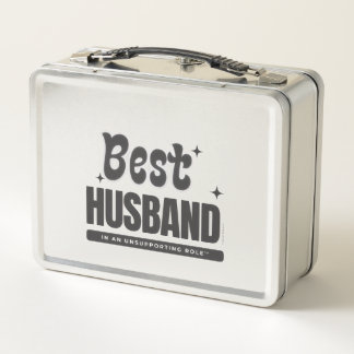BEST HUSBAND in an Unsupporting Role- Metall Brotdose