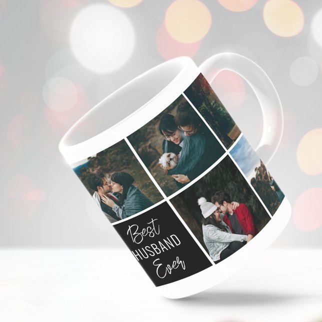 Best Husband je Personalisiertes Foto Kaffee Tasse (Von Creator hochgeladen)