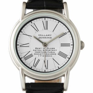 Best in Class Blume Show Award für eine Frau. Armbanduhr