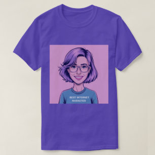 Best Internet Marketer Comic T - Shirt