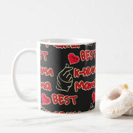 Best K-Drama Mama, Koreanisches Drama-Fangeschenk  Kaffeetasse