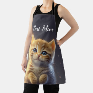 Best Kitty Cat Mama Schürze