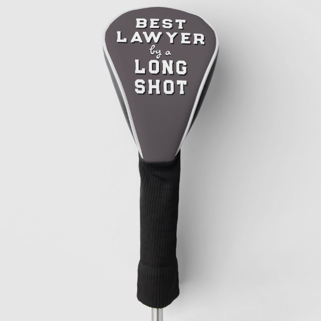 Best Lawyer Golf Head Cover Headcover (Vorderseite)