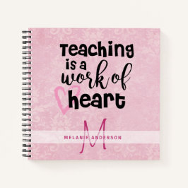 BEST LEHRER EVENT Monogram Journal Vielen Dank Notizbuch