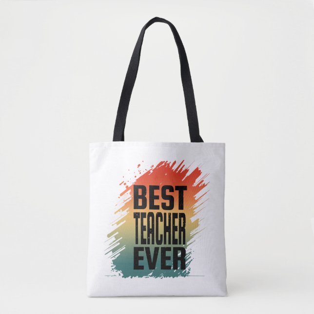 BEST LEHRER EVER TASCHE (Vorderseite)