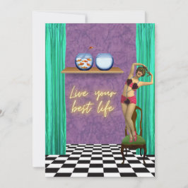 Best Life Funky Vintag Kitsch Flat