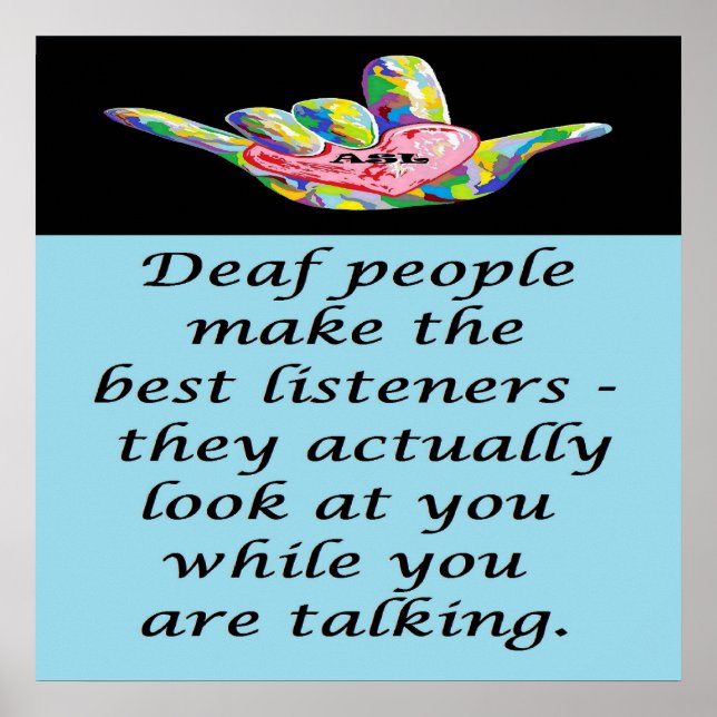 Best Listeners Poster (Vorne)