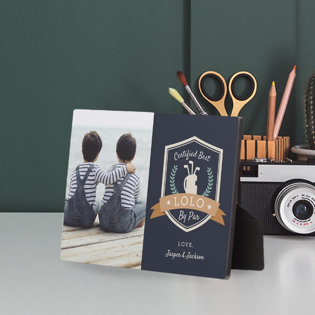 Best Lolo By Par | Golf Opa Foto Fotoplatte (Von Creator hochgeladen)