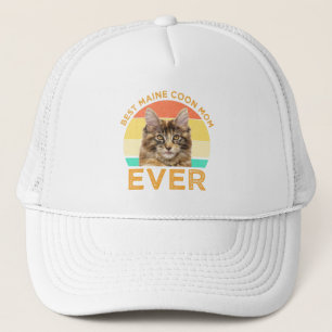 Best Maine Coon Mama je Truckerkappe