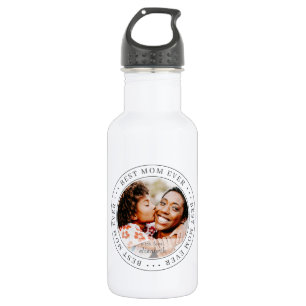Best Mama Ever Classic Simple Foto Edelstahlflasche