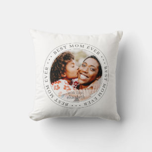 Best Mama Ever Classic Simple Foto Kissen