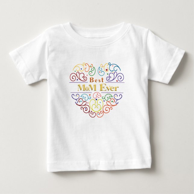 Best Mama Ever Colors T - Shirt (Vorderseite)