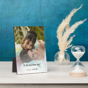 Best Mama Ever Foto Plaque Fotoplatte