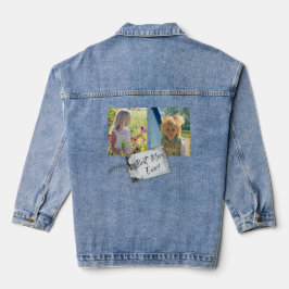 Best Mama Ever Mother Day Foto Jeansjacke