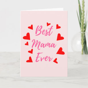 Best Mama Ever - Muttertagskarte Karte