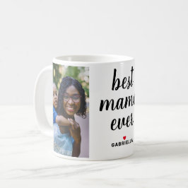 Best Mama Ever Personalisiert Mütter Day Foto Kaffeetasse