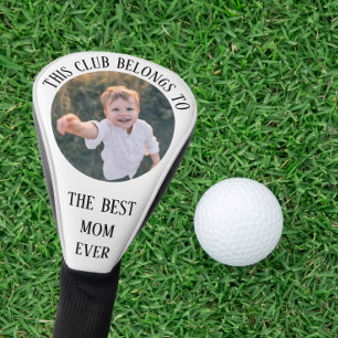 Best Mama Foto Golf Headcover