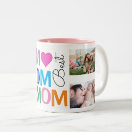 Best Mama Foto Zweifarbige Tasse