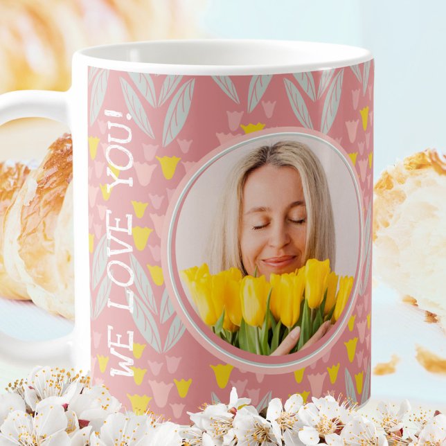 BEST MAMA JE Dusty Rose Vintag Kaffeetasse (BEST MOM EVER Dusty Rose Vintage Floral Coffee Mug ©Susanne Sachers - Sunny Mind 🌞)