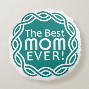 BEST-MAMA-Kissen Rundes Kissen