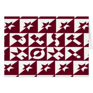 Best Mama Red and White Pattern with Stars