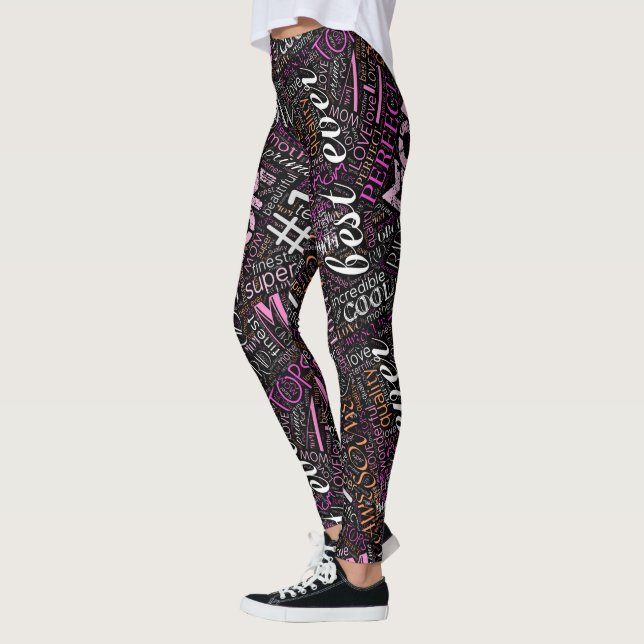 Best Mama Word Cloud ID262 Leggings (Links)