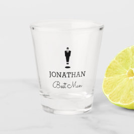 Best Man Gift Wedding Party Custom Schnapsglas