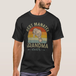 Best Mana Oma je Retro Design Funny Mother T-Shirt