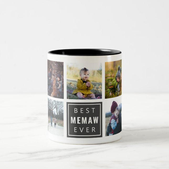 Best Memaw jemals Custom Foto Tasse (Mittel)