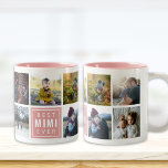 Best MIMI Ever Custom Photo Mug Zweifarbige Tasse<br><div class="desc">Customize this mug and give it as a gift!</div>