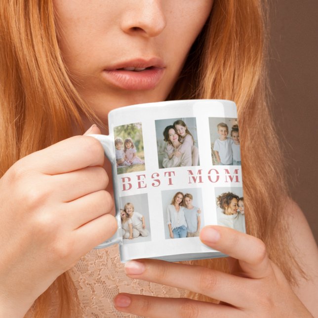 Best Mom Custom Photos Espresso Coffee Mug Espressotasse (Von Creator hochgeladen)