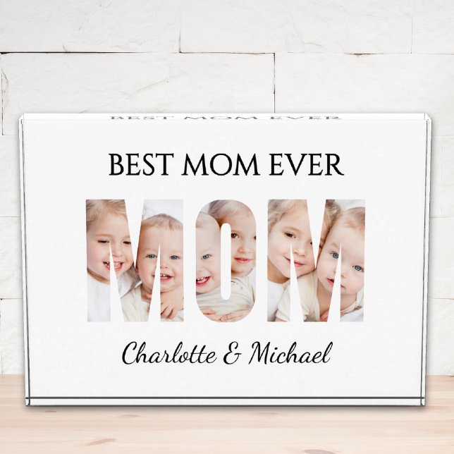 Best Mom Ever 3 Photos Cutout Letters  Fotoblock (Von Creator hochgeladen)