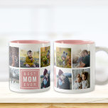 Best MOM Ever Custom Photo Mug Zweifarbige Tasse<br><div class="desc">Customize this mug and give it as a gift!</div>