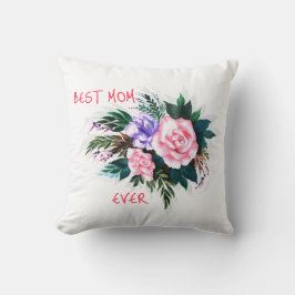Best mom ever flower kissen