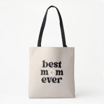 Best Mom Ever Retro Typography Mother's day