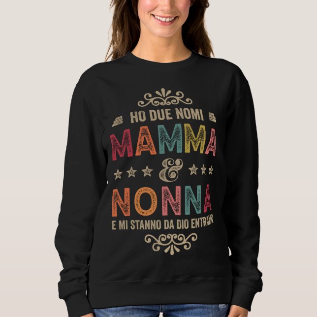 Best Mom Grandma From Daughter Son Siblings  Mommy Sweatshirt (Vorderseite)