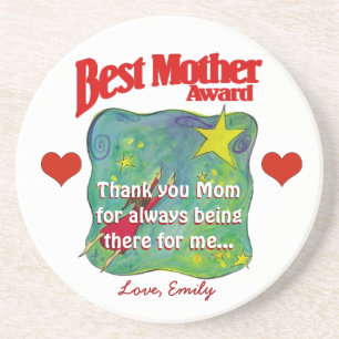 Best Mother Award Untersetzer